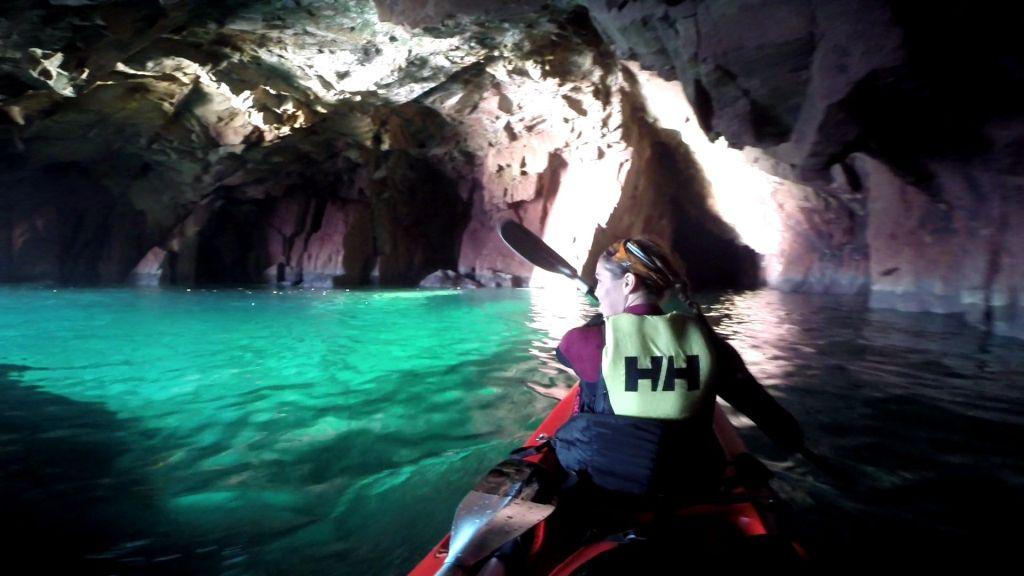 Paddle into Cave of Light